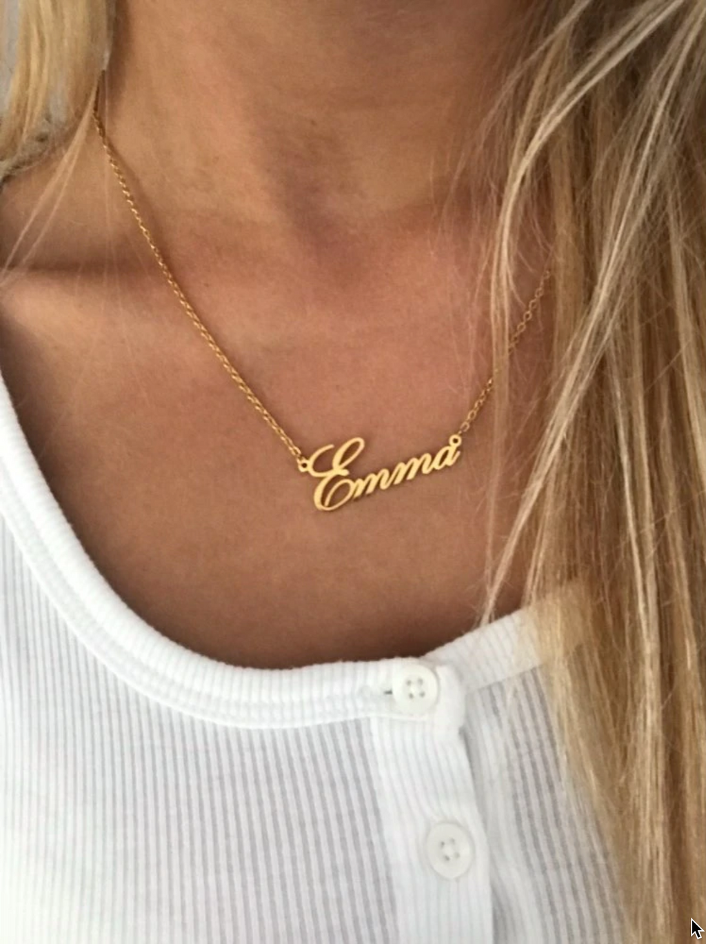 Nameplate Necklace - Oneposh