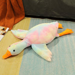 74.8" Giant Long Plush White Goose Stuffed Toy