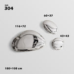 Stainless Steel Water Drop Wall Pendants