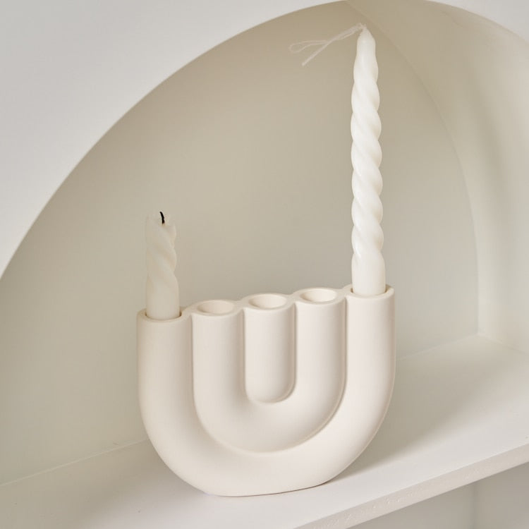 Nordic Minimalist Candle Holder