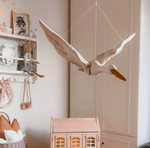 Flying Swan Soft bed Boho Mobile