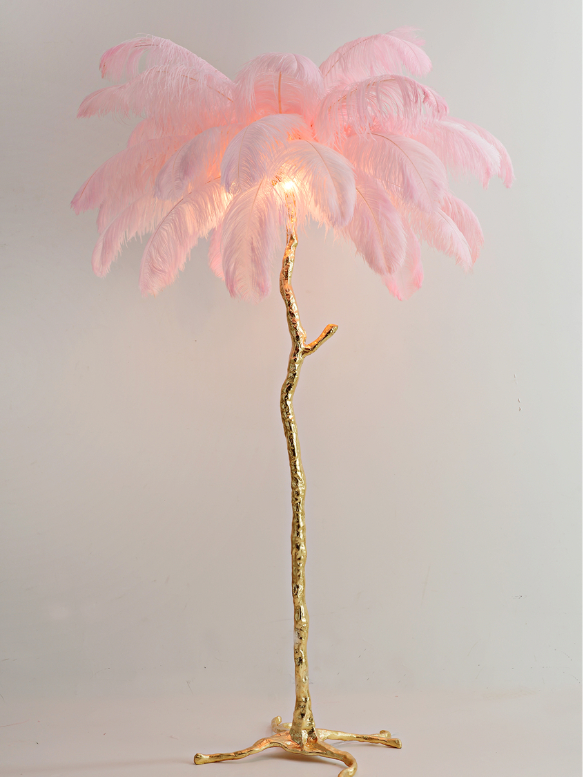 Feather Lamp