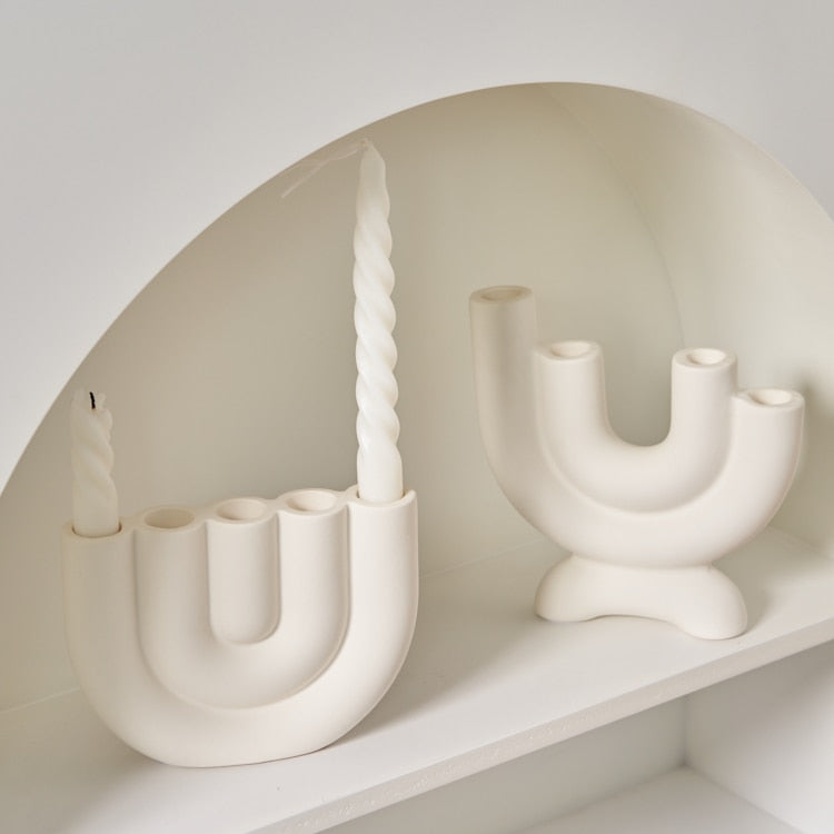 Nordic Minimalist Candle Holder