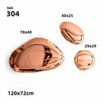 Stainless Steel Water Drop Wall Pendants