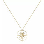 Halona Compass Necklace - Oneposh