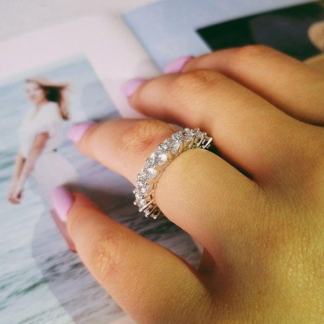 Caroline Luxury 925 Sterling Silver Ring - Oneposh