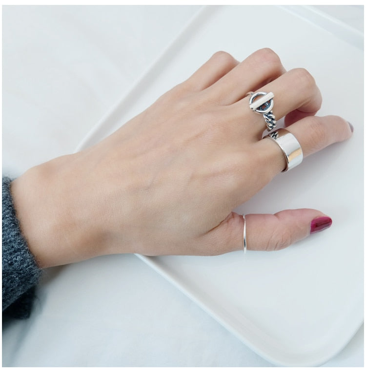 Vayona 925 Sterling Silver Ring - Oneposh