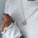 Halona Compass Necklace - Oneposh