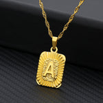 Gold Initial Necklace - Oneposh