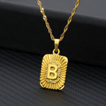 Gold Initial Necklace - Oneposh