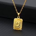 Gold Initial Necklace - Oneposh