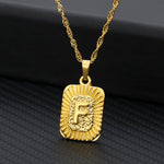 Gold Initial Necklace - Oneposh