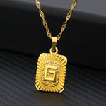 Gold Initial Necklace - Oneposh