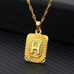 Gold Initial Necklace - Oneposh