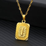 Gold Initial Necklace - Oneposh