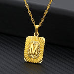 Gold Initial Necklace - Oneposh