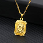 Gold Initial Necklace - Oneposh