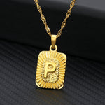 Gold Initial Necklace - Oneposh