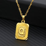 Gold Initial Necklace - Oneposh
