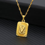 Gold Initial Necklace - Oneposh