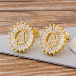 Initial Letter Earrings - Oneposh