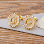 Initial Letter Earrings - Oneposh