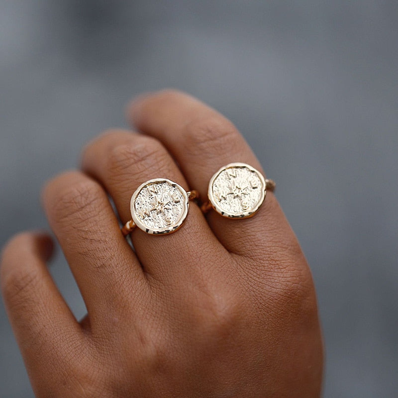 Finn Compass Ring - Oneposh