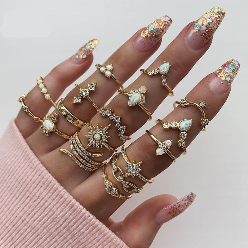 Ola chick rings set - Oneposh