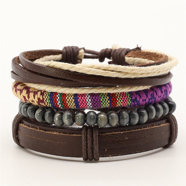 Elias Vintage Bracelets Set - Oneposh