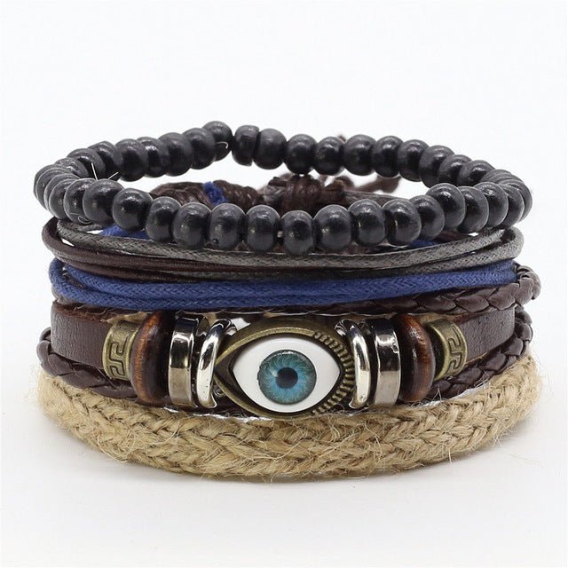 Brayden Vintage Bracelets Set - Oneposh