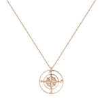 Halona Compass Necklace - Oneposh