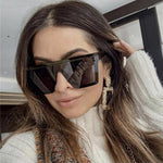 Oversized Square Sunglasses - Oneposh
