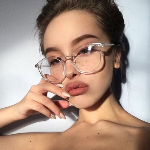 Olivia Transparent Glasses - Oneposh