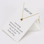 Warrior Pendant Necklace - Oneposh