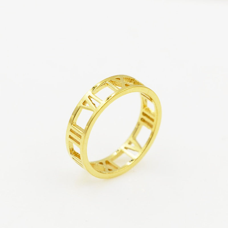 Ashley Stainless Steel Ring - Oneposh