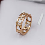 Ashley Stainless Steel Ring - Oneposh