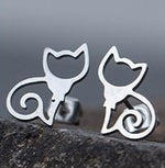 Bina Stainless Steel Earrings - Oneposh