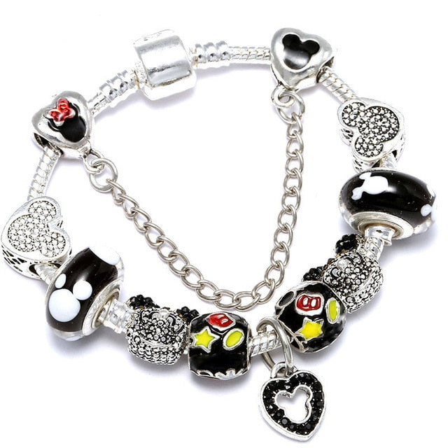 Marlow Mickey Charm Bracelet - Oneposh