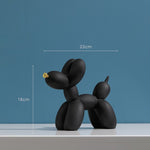 Balloon Dog Figurines, 9"x 7"