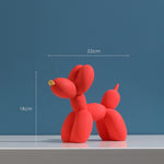 Balloon Dog Figurines, 9"x 7"