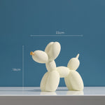 Balloon Dog Figurines, 9"x 7"