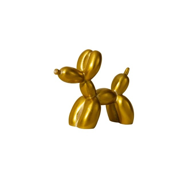 Pearl Balloon Dog Statue Collectible Figurines