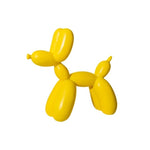 Pearl Balloon Dog Statue Collectible Figurines
