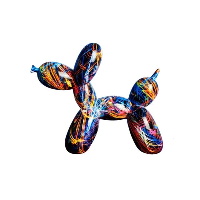 Balloon Dog Statue Collectible Figurines