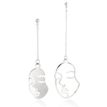 Face Abstract Earrings - Oneposh