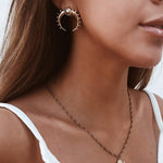 Aponi Crescent Moon Earrings - Oneposh
