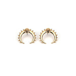 Aponi Crescent Moon Earrings - Oneposh