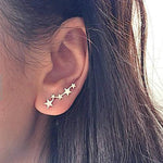 Moon Star Ear Climber - Oneposh