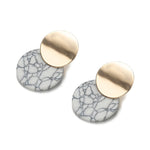 Double Round Earrings - Oneposh