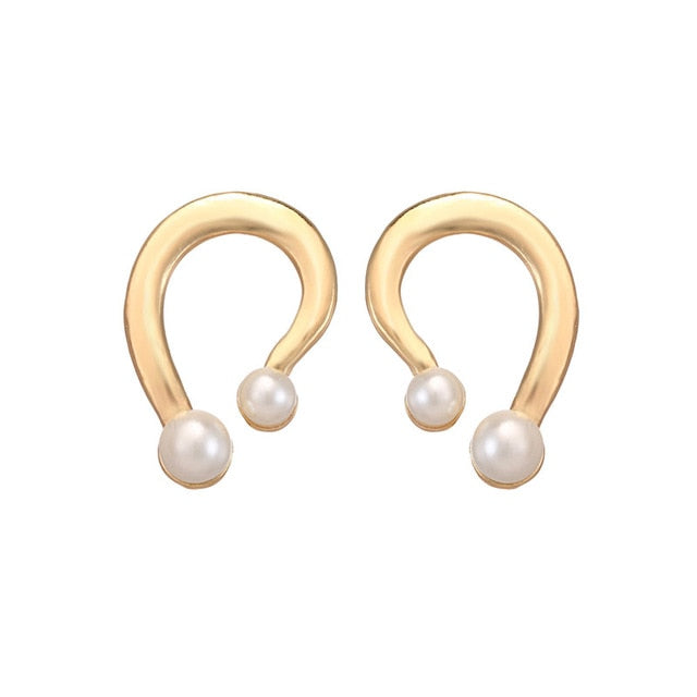 Mariposa Pearl Earrings - Oneposh